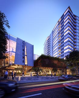 Brisbane Myer Building concept wide shot